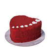 Large Heart Red Velvet Cake, cake gift, cake, gourmet gift, gourmet, baked goods gift, baked goods, valentines day gift, valentines day New York Blooms