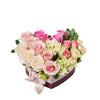 Heart of Roses Arrangement, gift baskets, floral gifts, mother’s day gifts New York Blooms