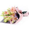 Berry Crush Lily Bouquet, Pink Alstroemeria,, Pink Lily Bouquet, Floral Gifts, Pink Bouquet, NY Same Day Delivery