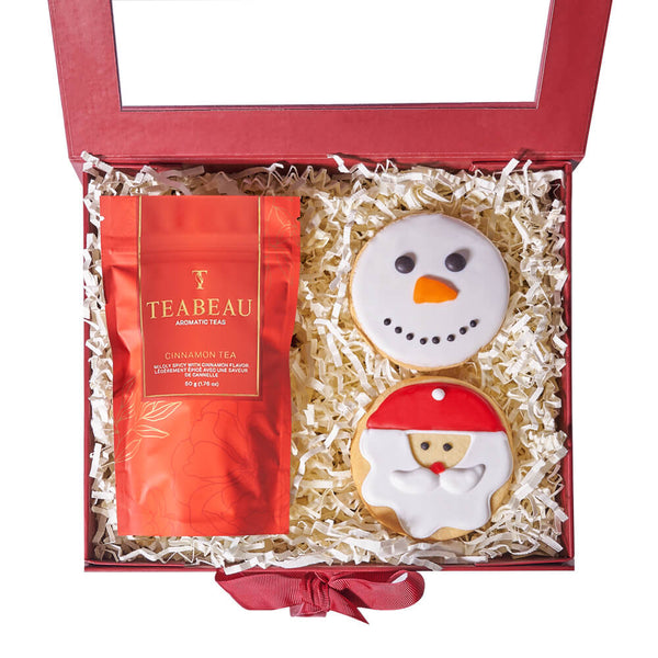 Christmas Cookie & Tea Box Christmas gift baskets New York delivery