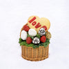 Valentine's Day Chocolate Dipped Strawberries & Cookie from New York Blooms - Gourmet Gift Baskets - New York Delivery.