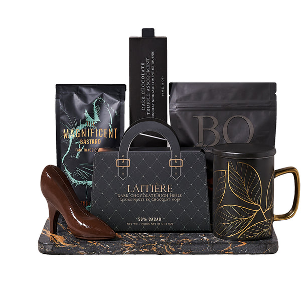 Dark Chocolate Delight Gift Set Coffee gifts New York delivery