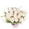 Exceptional White Rose Arrangement, White Roses, Roses Arrangement, Mixed Floral Arrangements, Floral Gifts, NY Same Day Delivery. New York Blooms