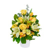 New York Same Day Flower Delivery - New York Flower Gifts - Gold & Cream mixed floral arrangement.