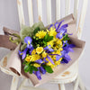 Luminous Lavender Iris Bouquet