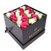 Mother’s Day Pink & White Rose Box Gift from New York Blooms - Mixed Floral Gift Hat Box - New York Delivery.