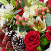 christmas,  holiday,  Mixed flower bouquet,  Mix Floral Bouquet,  Mixed Floral Arrangement,  Flower Arrangement,  Floral Arrangement, holiday flowers delivery, delivery holiday flowers, christmas bouquet usa, usa christmas bouquet