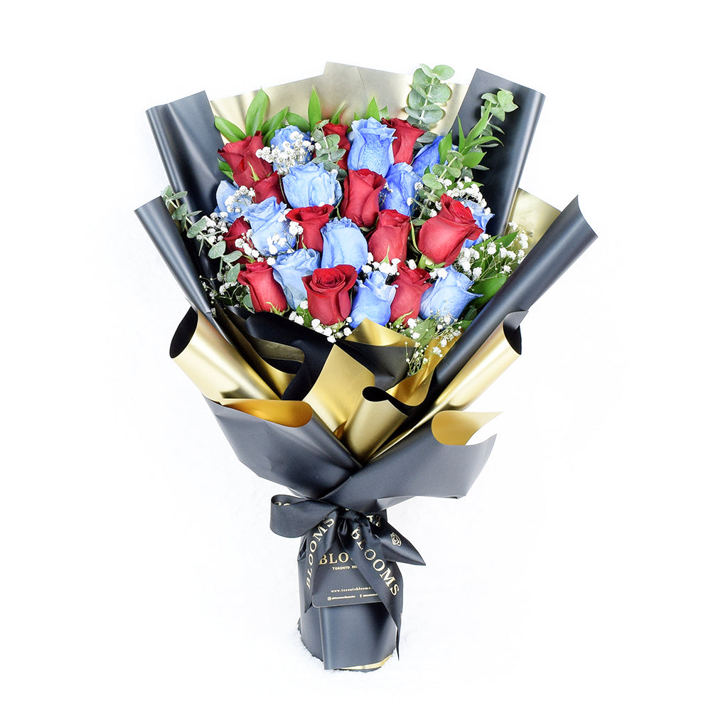 Prime Luxury Rose Bouquet from New York Blooms - Mixed Floral Gifts - New York Delivery.