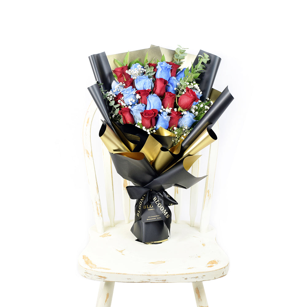 Prime Luxury Rose Bouquet from New York Blooms - Mixed Floral Gifts - New York Delivery.