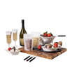 Romantic Champagne & Chocolate Fondue Gift from New York Blooms - Champagne & Gourmet Gift Set - New York Delivery.