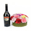 Simple Pleasures Flowers & Baileys Gift from New York Blooms - Liquor & Flower Gift Set - New York Delivery.