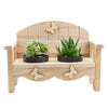 Succulent Greenhouse Garden Bench, Succulent Gifts, Plant Gifts, Floral Gifts, Gift Baskets, NY Same Day Delivery