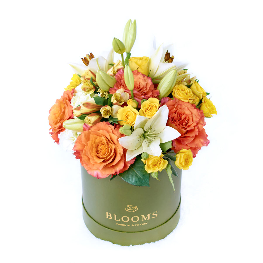 Summer Glow Mixed Arrangement from New York Blooms - Mixed Floral Gifts - New York Delivery.
