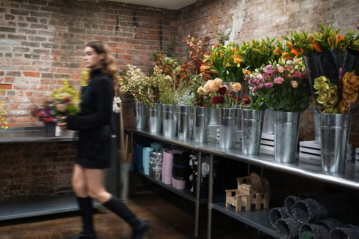 Flower delivery to offices and residential buildings in NYC