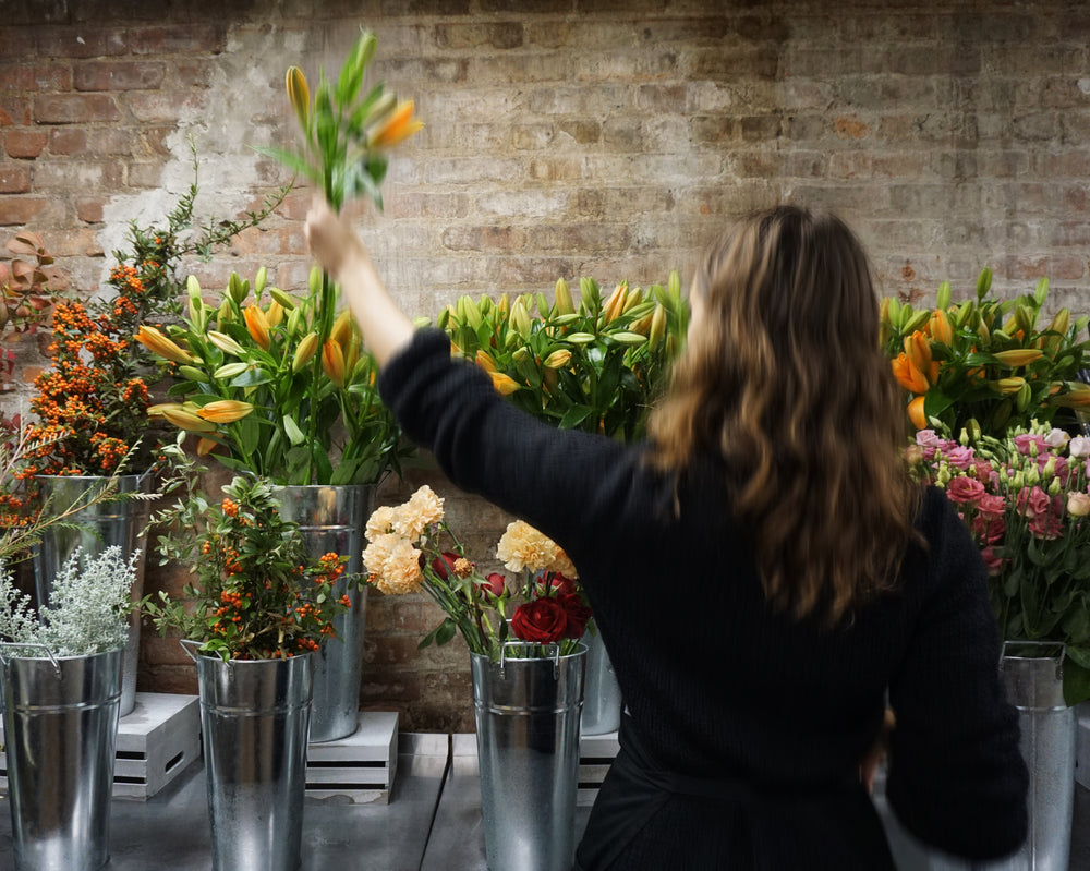 Local flower delivery operations in New York City