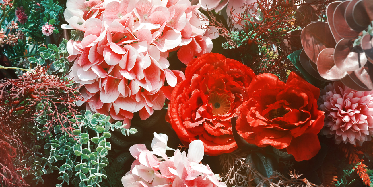 Finished floral arrangement prepared by New York Blooms for New York City delivery