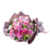 Pink & Purple Mixed Daisy Bouquet from New York Blooms - Mixed Floral Gifts - New York Delivery.