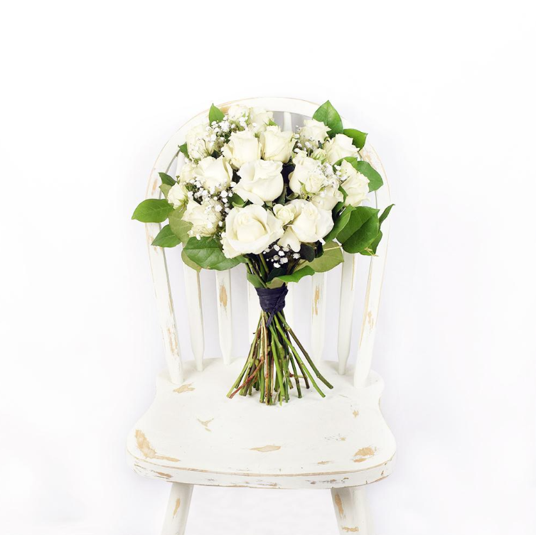 Summer Hush Rose Bouquet from New York Blooms - Flower Gifts - New York Delivery.