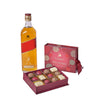 Christmas Liquor & Chocolate Gift, christmas gift, christmas, liquor gift, liquor, New York delivery