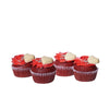 Heart Red Velvet Cupcakes, cupcake gift, cupcake, cake gift, cake, gourmet gift, gourmet, valentines gift, valentines New York Blooms