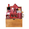 Holiday Wine Treasure Box, wine gift, wine, gourmet gift, gourmet, chocolate gift, chocolate, christmas gift, christmas, holiday gift, holiday New York Blooms