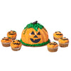 Jack-O-Lantern Cake & Cupcake Party Set, cake gift, cake, gourmet gift, gourmet, halloween gift, halloween.New York Blooms - New York Delivery Blooms