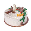 Large Christmas Cake, gourmet gift, gourmet, christmas gift, christmas, holiday gift, holiday, cake gift, cake. New York Blooms