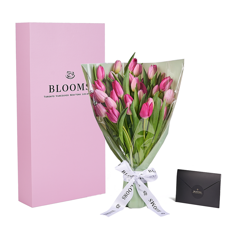Mother's Day Assorted Tulip Bouquet & Box - New York Blooms - New