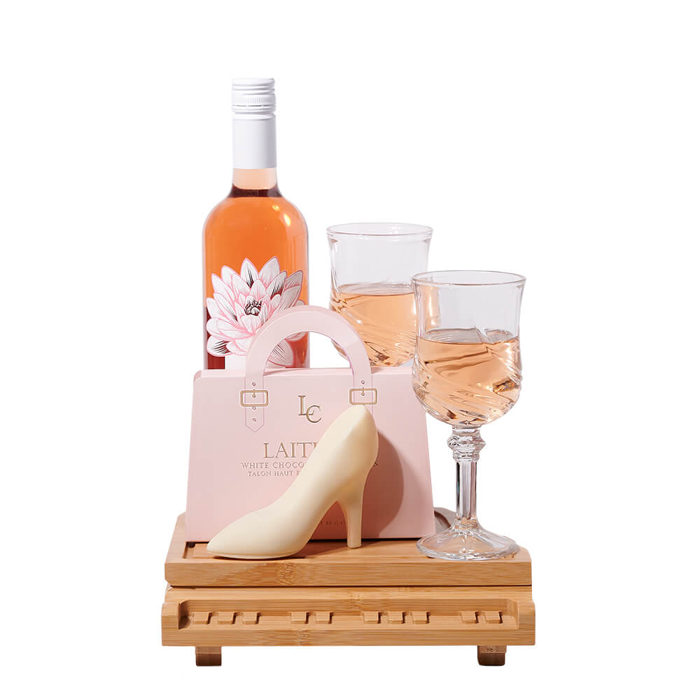 Mother’s Day Wine & Piano Gift from New York Blooms - Wine Gift Sets - New York Delivery.