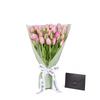 Pink Paradise Tulip Bouquet, tulip gift, tulips, seasonal flower gift, seasonal flowers, flower gift, flowers, New York delivery