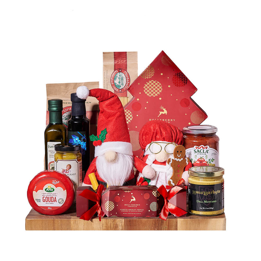 Santa’s Christmas Pasta Gift from New York Blooms - Christmas Gift Sets - New York Delivery.