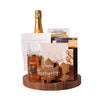 Thanksgiving Champagne & Snack Gift Board from New York Blooms - Champagne Gift Board - New York Delivery.