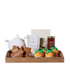 Thanksgiving Tea Time Gift Tray from New York Blooms - Baked Goods & Tea Gift Tray - New York Delivery.