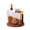 Thanksgiving Wine & Snack Gift Board from New York Blooms - Wine Gift Board - New York Delivery.