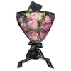 Valentine's Day 12 Stem Pink Rose Bouquet from New York Blooms - Flower Gifts - New York Delivery.