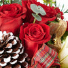 Very Merry Christmas Arrangement from New York Blooms - Mixed Floral Gifts - New York Delivery.