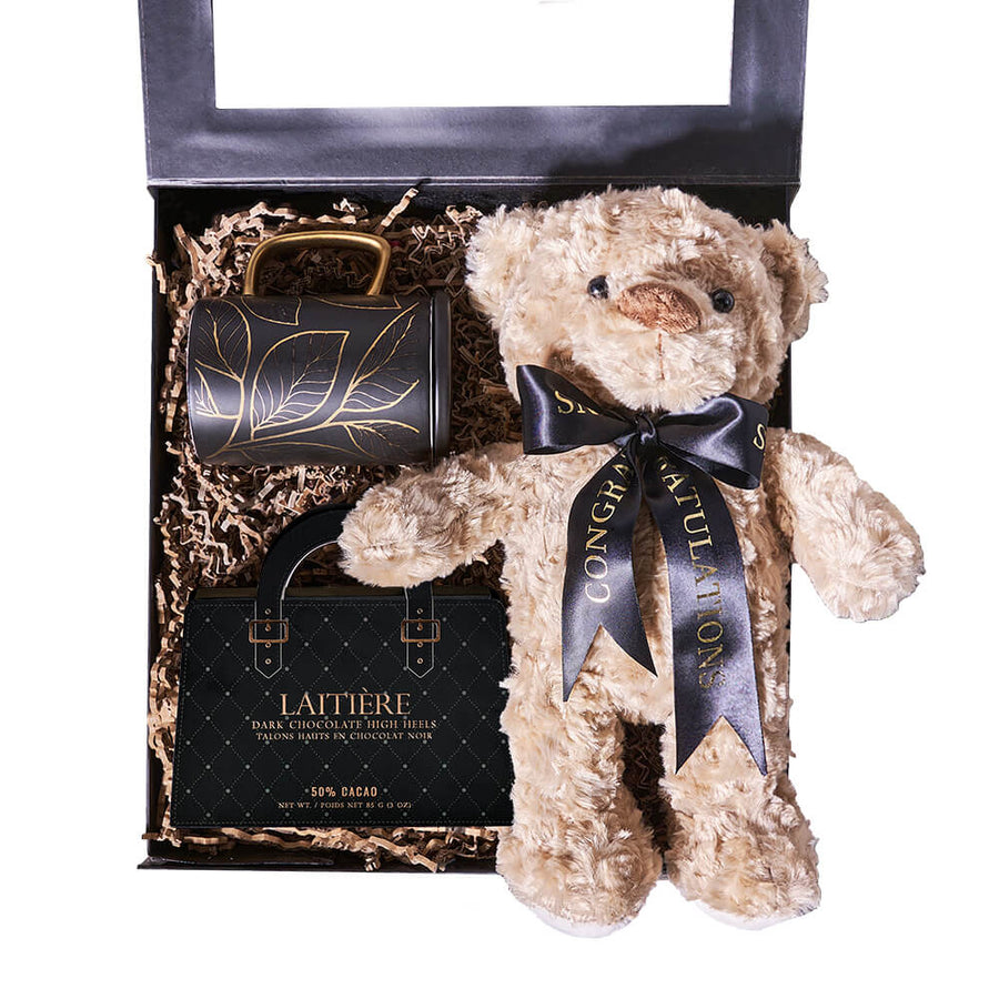 You're a Graduate! Chocolate & Teddy Gift, chocolate gift, chocolate, gourmet gift, gourmet, chocolate gift, chocolate, graduation gift, graduation New York Blooms