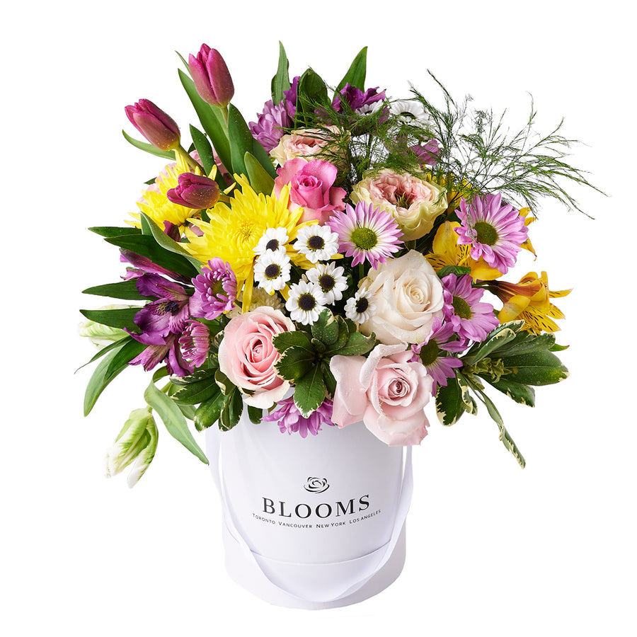 Mother’s Day Mixed Spring Arrangement from New York Blooms - Mixed Floral Gift Box - New York Delivery.