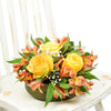 Autumnal Sunset Arrangement, Mixed Floral Arrangement, Mixed Floral Hat Box, Floral Gifts, NY Same Day Delivery