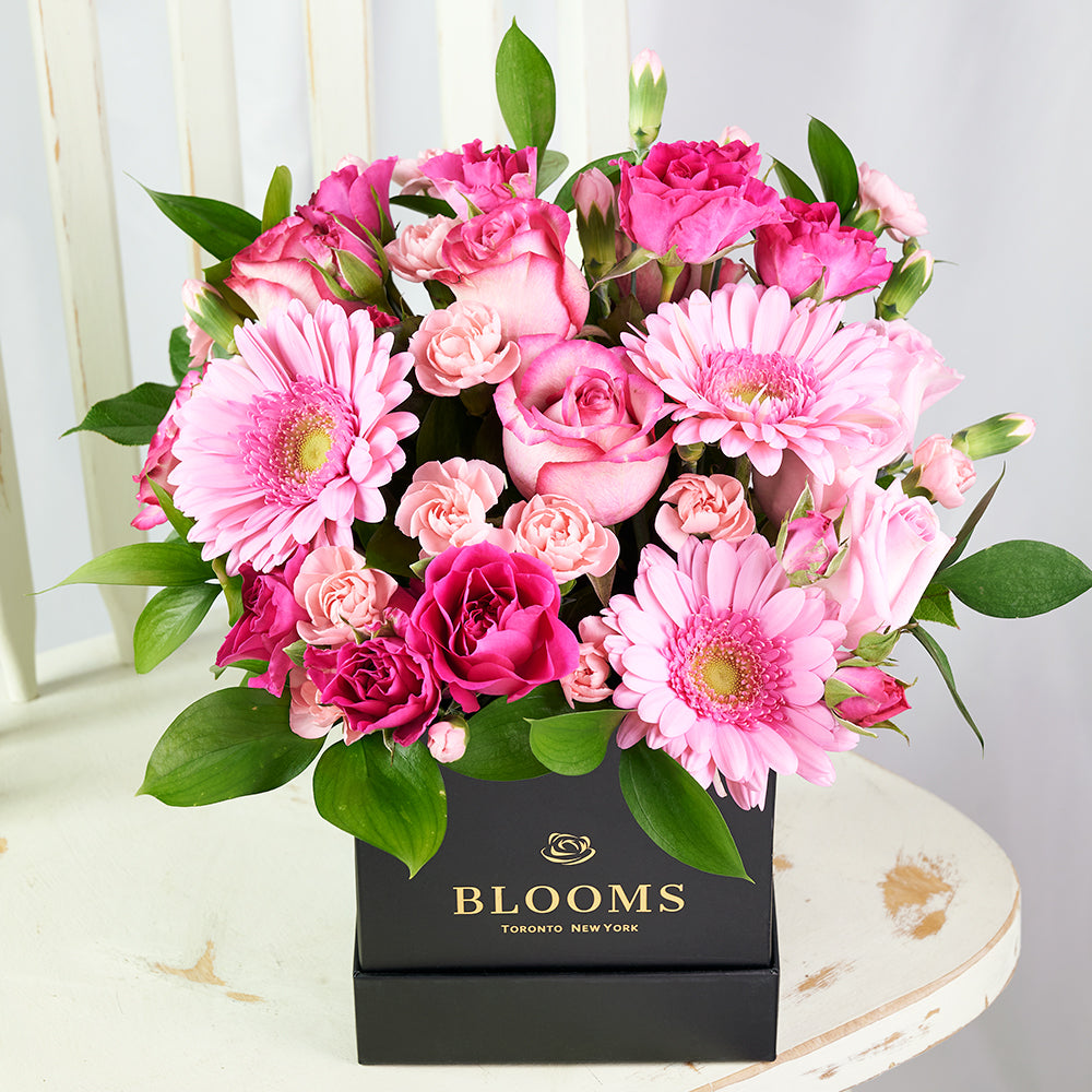 Color-Crazed Carnations Flower Gift
