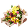 Country Cottage Mixed Peruvian Lily Bouquet - New York Blooms - New York delivery