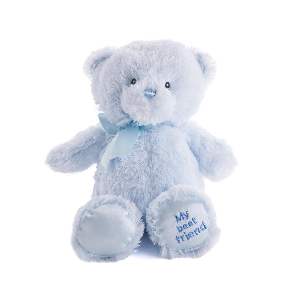 Blue Best Friend Baby Plush Bear - New York Blooms - USA gift delivery