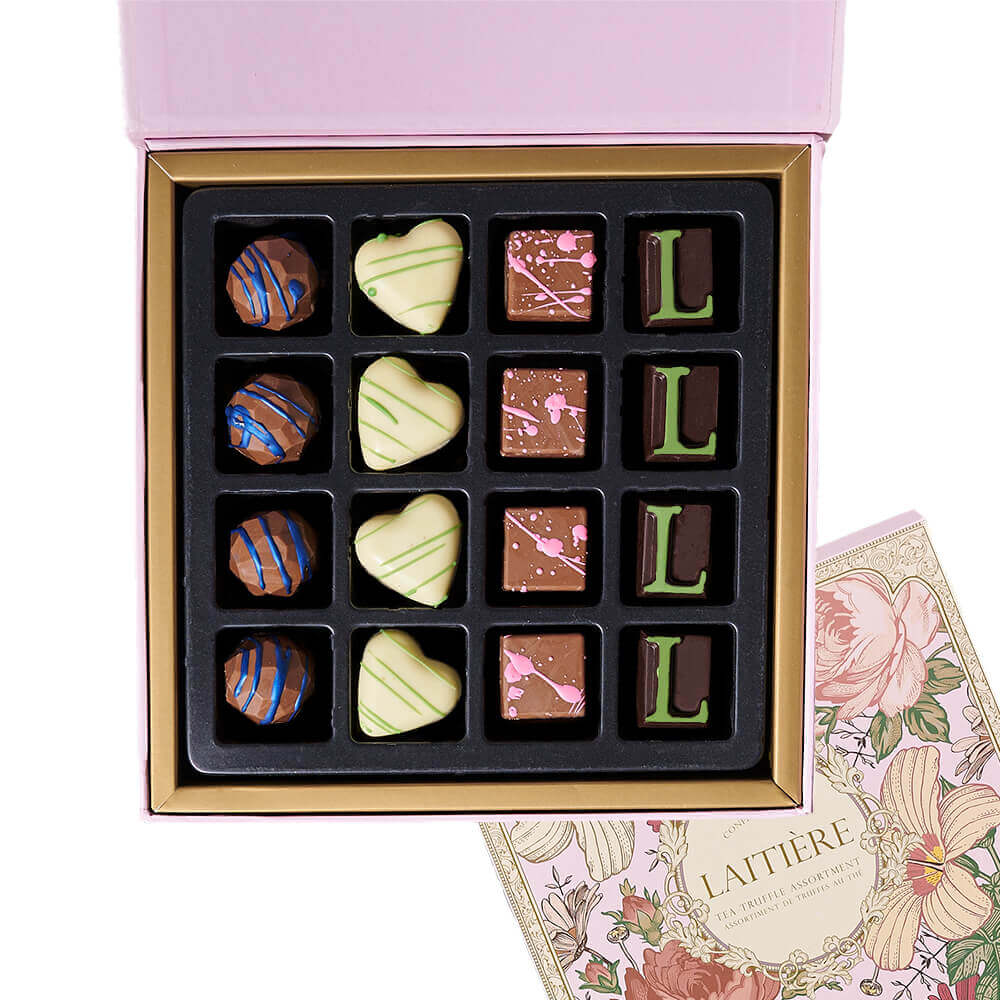 Champagne & Truffles for Two, chocolate gift, chocolate, champagne gift, champagne, sparkling wine gift, sparkling wine