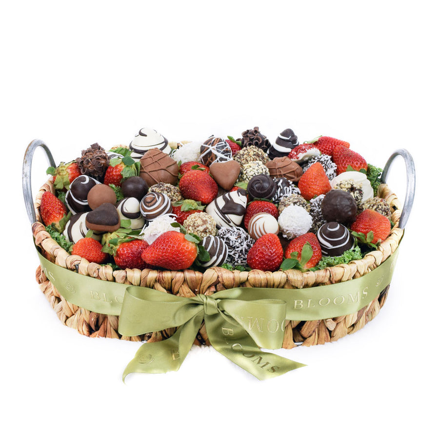 Gourmet Gifts  Sweet Desire Chocolate Covered Strawberries - Blooms New  Jersey