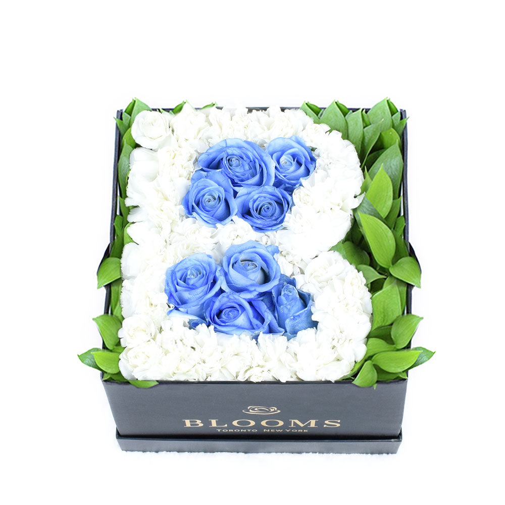 Welcome Baby Boy Flower Box from New York Blooms - Flower Gifts - New York Delivery.