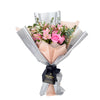 Blushing Notes Mixed Rose Bouquet, Mixed Pink Roses, Mixed Floral Bouquets, Floral Gifts, Pastel Pink Bouquets, NY Same Day Delivery