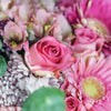 Pretty in Pink Mixed Flowers Bouquet from New York Blooms - Mixed Flower Gifts - New York Delivery.