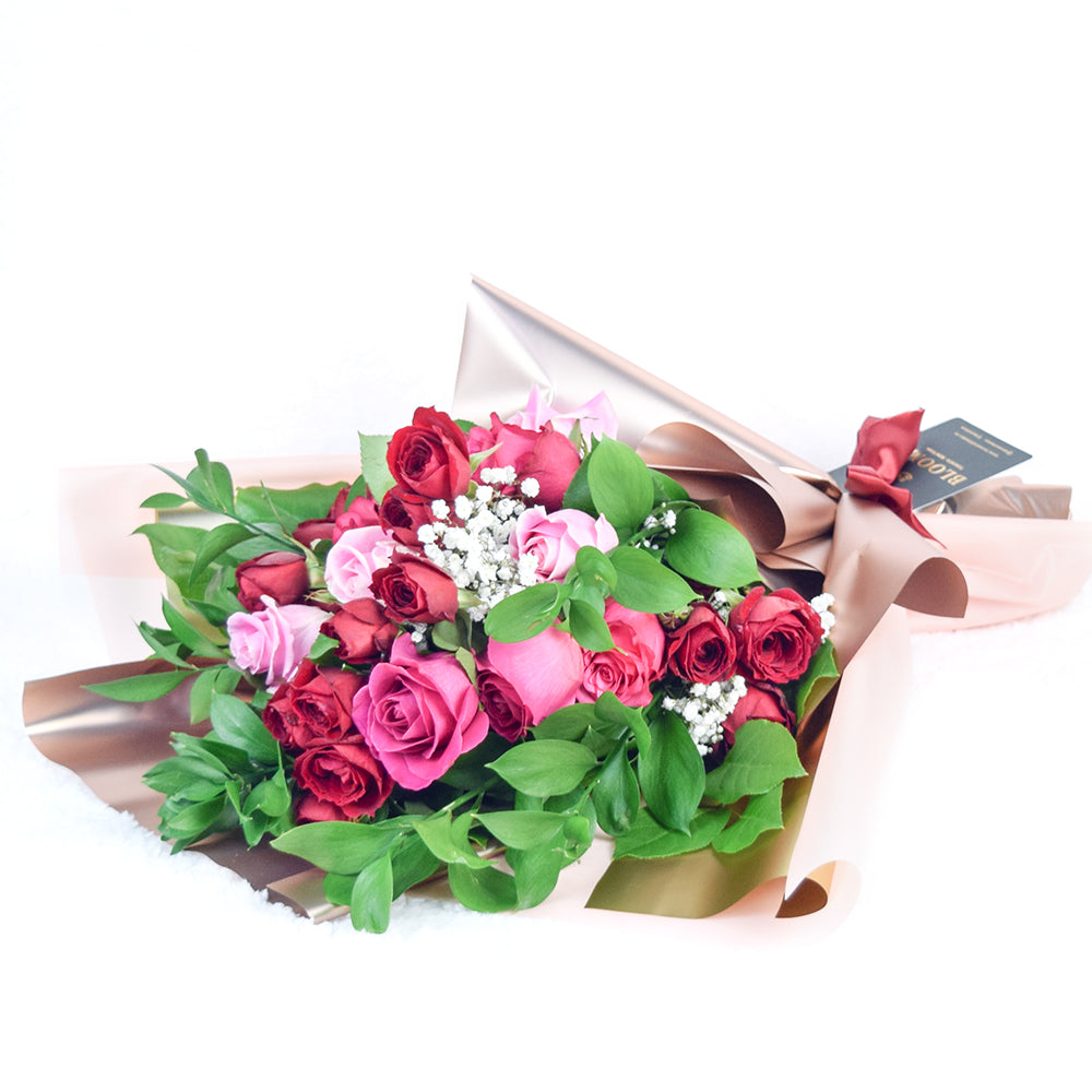 Power of Love Rose Bouquet from New York Blooms - Flower Gifts - New York Delivery.