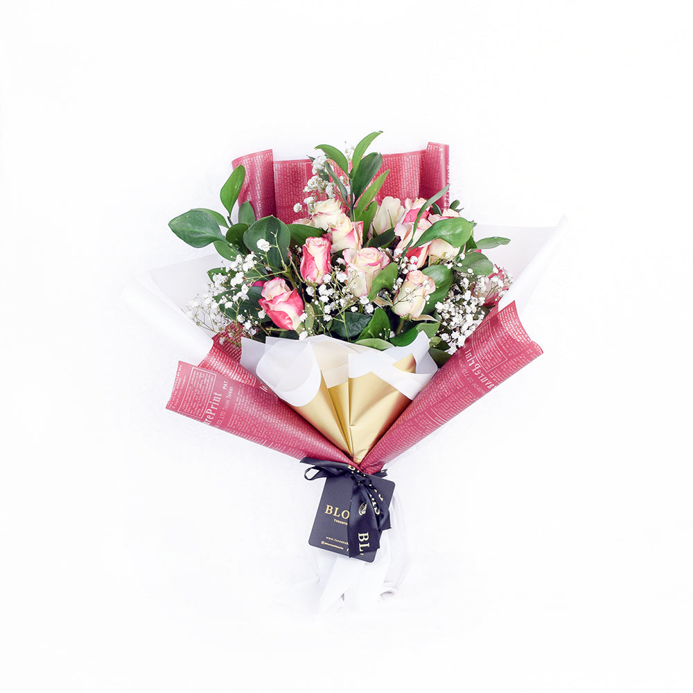 Magical Fantasy Rose Bouquet, Mixed floral Bouquet, Mixed Roses Bouquet, NY Same Day Delivery