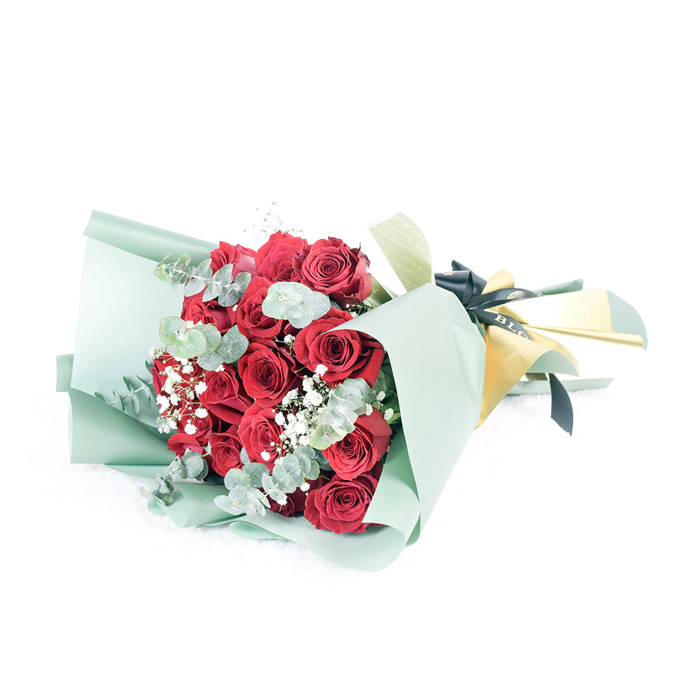 Spread The Cheer Rose Bouquet from New York Blooms - Flower Gifts - New York Delivery.